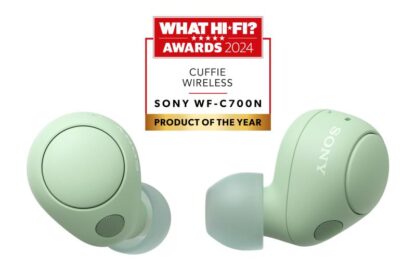 Casti Sony WF-C700N wireless, verde - Image 3