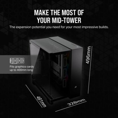 Corsair Case iCUE L 6500X RGB Mid-Tower Black - Image 25