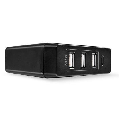 HUB Lindy 3xUSB-A & 1xUSB-C PD 72W - Image 3