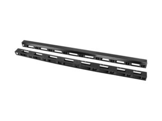 Fixed shelf 19" 42 U, 2 pcs, black