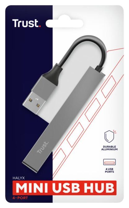 Trust Halyx Aluminium 4 Mini USB Hub - Image 15