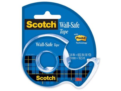 Adhesive tape Scotch Wall Safe 19mmx16,5m with dispenser 3M