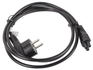 IEC 320 C5 power cable 1.8m VDE black