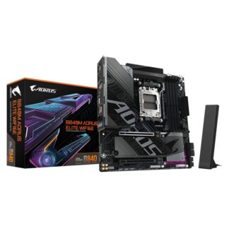 MOTHERBOARD GIGABYTE B840M AORUS ELITE WIFI6E AM5