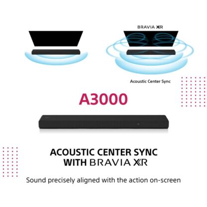 Soundbar Sony HT-A3000, 3.1ch, 250W - Image 10