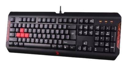 Wired keyboard A4Tech Q100 BL, black - Image 8