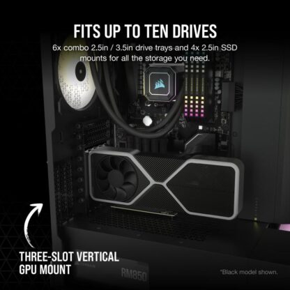 Corsair Case 7000D AIRFLOW Full-Tower White - Image 13