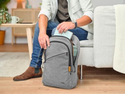 Laptop backpack Trust Avana 16", gray - Image 11