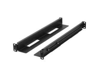 Set sine glisante pentru rack 19" negre