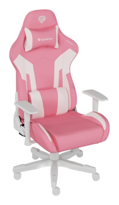 Genesis gaming chair Nitro 710 pink/white - Image 4