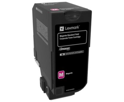 LEXMARK 74C2SME TONER CARTRIDGE MAGENTA - Image 2