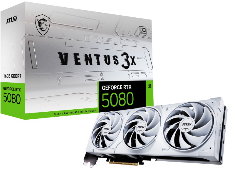 MSI VENTUS GEFORCE RTX 5080 16G 3X OC