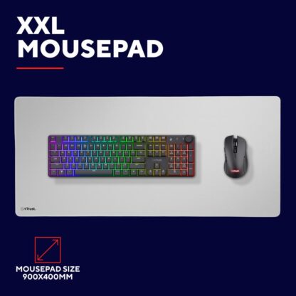 Mousepad Trust GXT 759W XXL gaming, white - Image 6