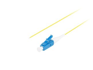 SM LC/UPC fiber pigtail 2 m yellow