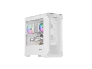 PC Case GENESIS IRID 503 ARGB LT MATX WHITE