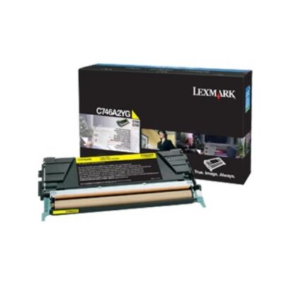 LEXMARK C746A3YG YELLOW TONER - Image 2