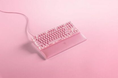 Razer Huntsman V2 TKL (Red Sw) Quartz - Image 9