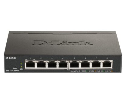 D-Link Swith 8 Ports-Gigabit POE EASY-SMART DESK V2 - Image 2