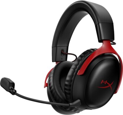 HP HyperX Cloud III Wireless Headphones, red - Image 4