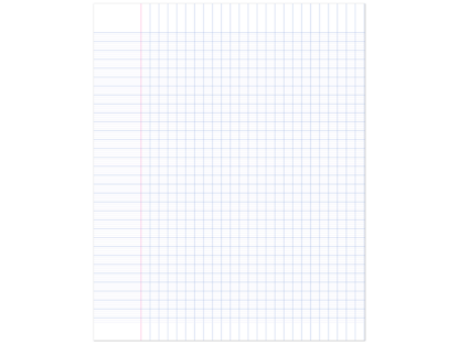Stapled copybook 24x32cm 24 files Clairefontaine Metric
