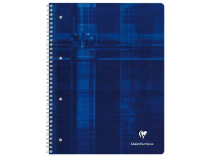 Wirebound notebook with coloured edges A4+ Studium