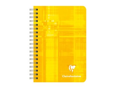 Wirebound notebook, 9,5x14cm, 90sh. Lined - Image 4