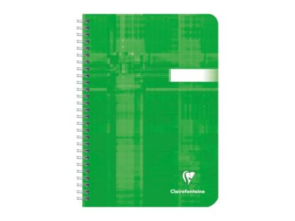Wirebound notebook, 14,8x21cm , 50sh. Seyès - Image 3