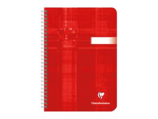 Wirebound notebook, 14,8x21cm , 50sh. Seyès