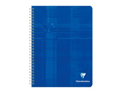 Wirebound notebook, 17x22cm, 50sh. Lined + margin - Image 2