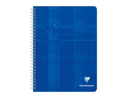 Wirebound Notebook, 17x22cm, 50sh. Sq. 4x4