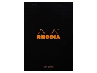 Rhodia Block N°16 A5 Blank Black