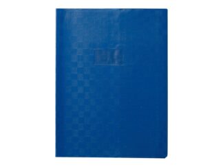 24x32 notebook cover, COLOR PVC, 22 micron thickness, checkered granulation, Clairefontaine