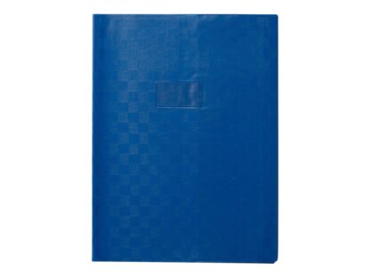 24x32 notebook cover, COLOR PVC, 22 micron thickness, checkered granulation, Clairefontaine