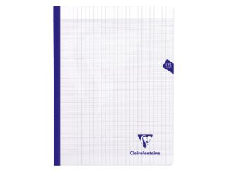 Notebook threadbound , 24x32cm, 96sh. Seyès Colourless, Clairefontaine Mimesys