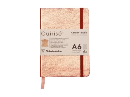 Soft cover copybook, A6 leather, 144 pages Cuirise Color