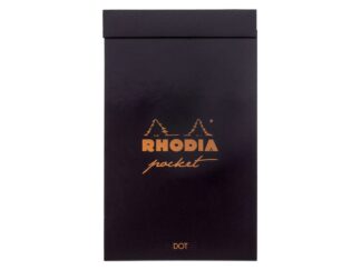 Rhodia Pocket pad O&B, 7,5X12cm, 40sh. DOT 80g - 20 pcs display