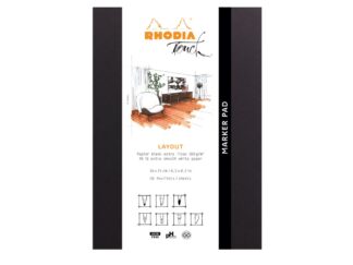 Blocnotes grafic A5+ (16x21), portrait, 50 file,  Rhodia Touch Layout