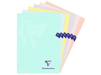 A4 stapled notebook, 48 rows, Clairefontaine Mymesys