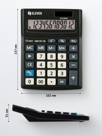 Small desktop calculator economy line CMB1201BK - Image 2