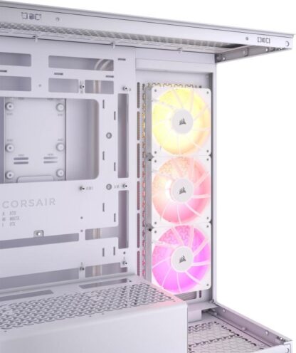 Corsair Case 3500X ARGB Mid-Tower White - Image 9