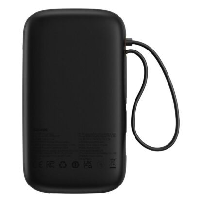 Baseus Qpow2 external battery, 10000mAh black - Image 5