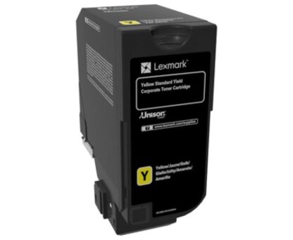 LEXMARK 74C2SYE TONER CARTRIDGE YELLOW - Image 2
