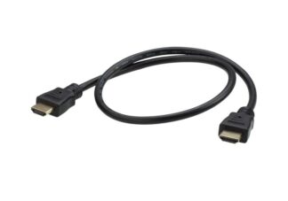0.6M HDMI 2.0 Cable M/M 30AWG Black