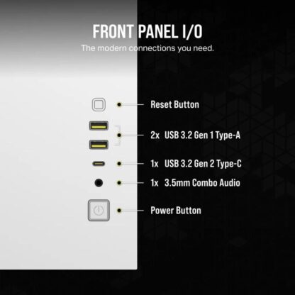 Corsair Case iCUE 2500X RGB Micro ATX White - Image 17
