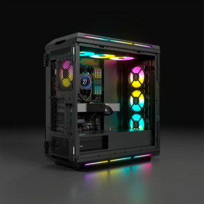Corsair CASE iCUE 5000T RGB MID TOWER ATX Black - Image 9