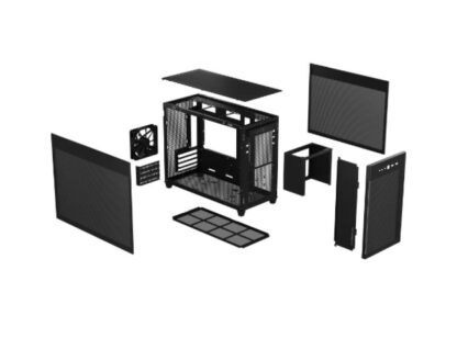 PC Case Asus AP201 Mesh Black mATX - Image 7
