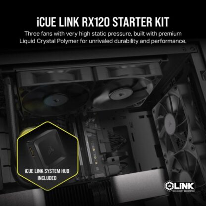 Fan Corsair iCUE LINK RX120 BLACK TRIP - Image 3
