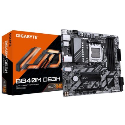 MOTHERBOARD GIGABYTE B840M DS3H AM5 - Image 2