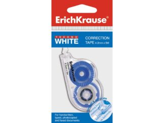Correction tape Techno Echno White Mini, 4.2mm x 5m, in polybag EK