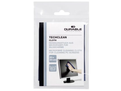 Techclean Microfibre cleaning cloth, Durable